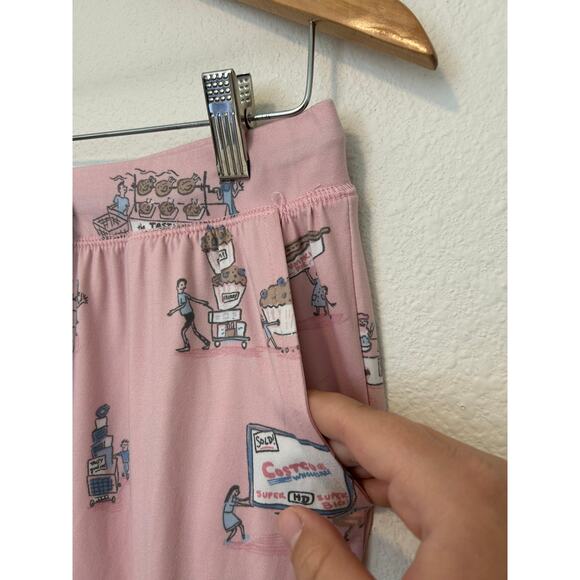 Munki Munki Women's Size XS Pink Pajama Pants Soft Costco Design PJ's Sleepwear - Picture 4 of 11
